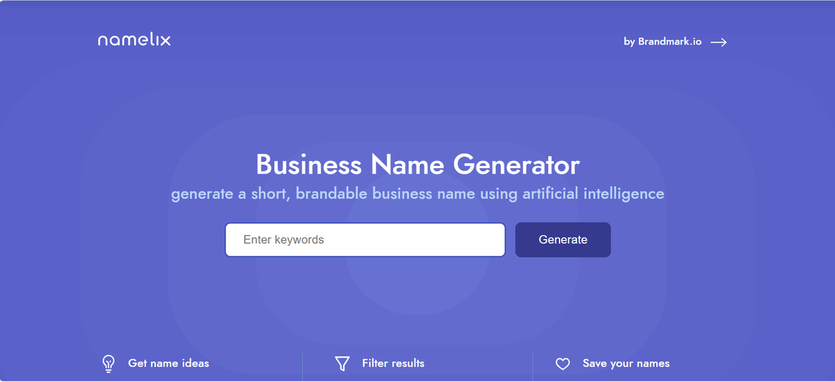Preview of Namelix.com