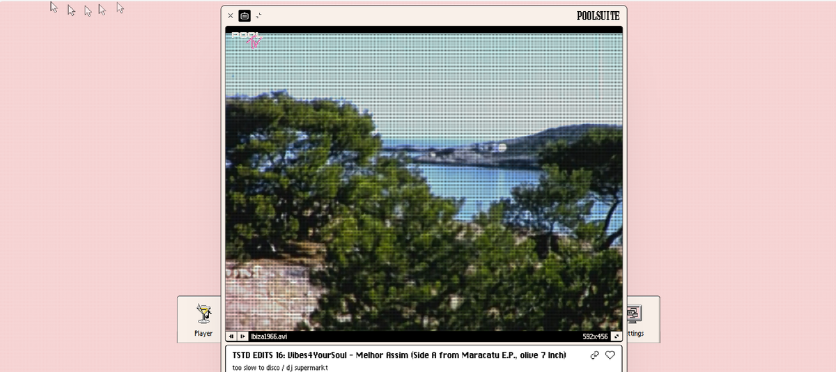 Screenshot of Poolside FM