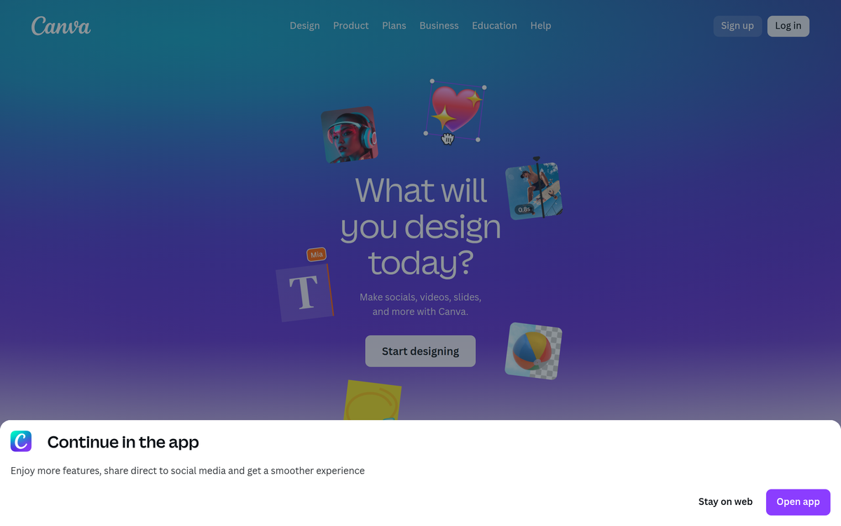 Preview of canva.com