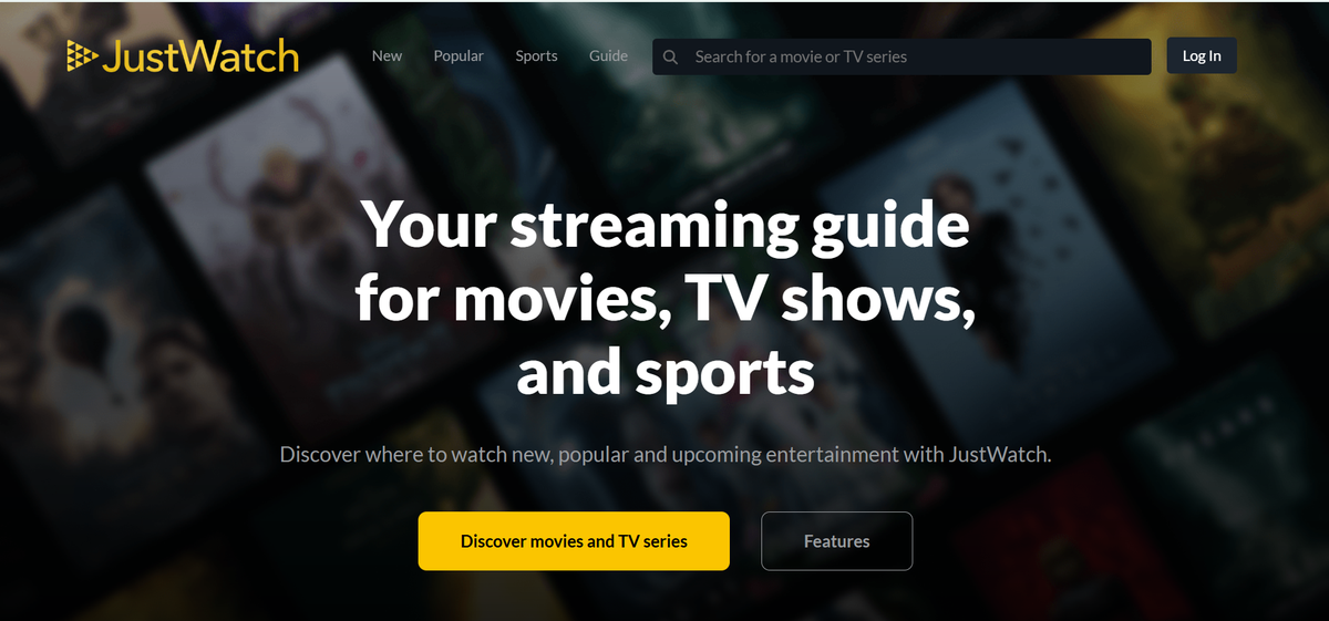 Preview of Justwatch.com